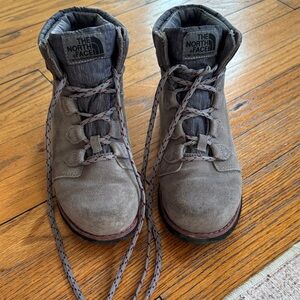 The North Face Charcoal Hiking Boots